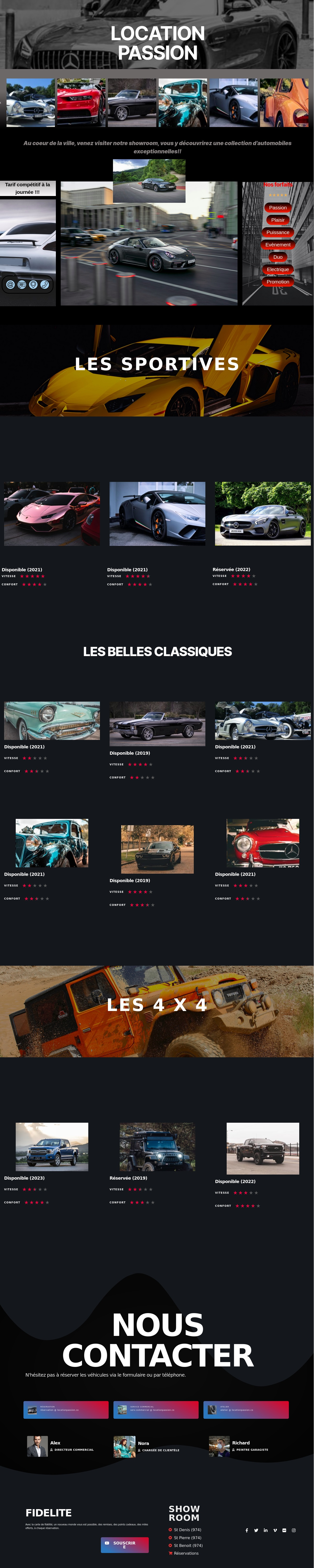 Site internet pour Loueur Automobile 'Portpolio création site web', JMTS NUMERIQUE_Conception_Webdesign 27940 Eure